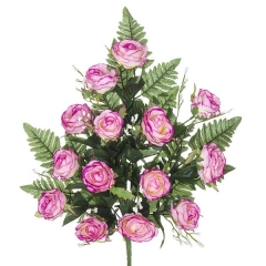 Todos los santos. ramo artificial flores rosas jaspeadas 53 en la llimona home
