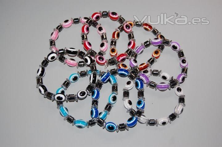 Nuevo regalo promocional durante el mes de agosto 2012, gratis tu pulsera de la suerte ojo turco con