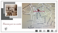 Tarjeta con plano