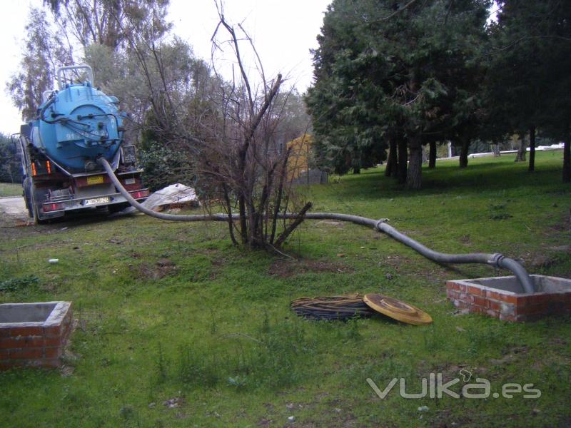 vaciado y limpieza de fosas septicas