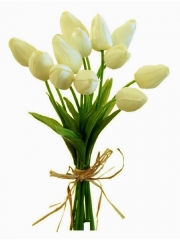 Tulipanes artificiales de calidad atado tulipanes artificiales oasisdecorcom