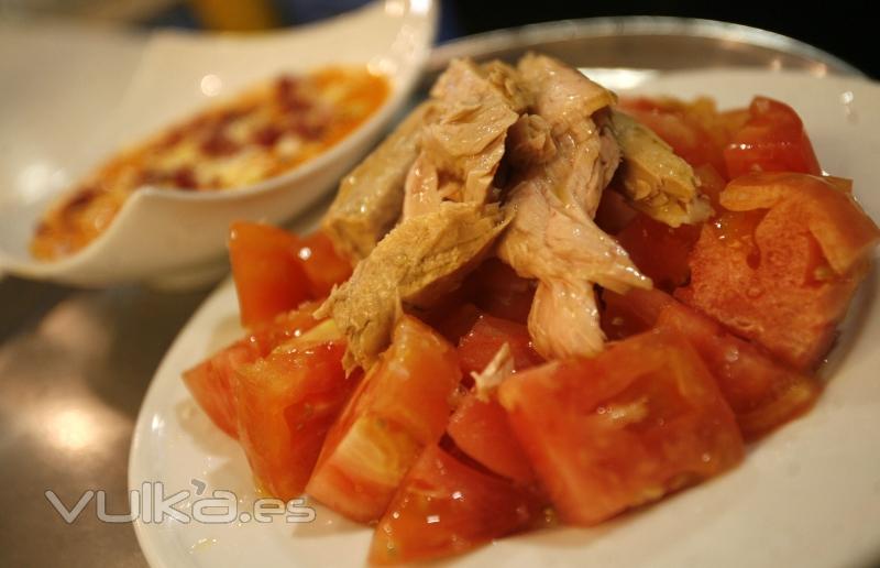 Tomate de Alcolea con ventresca