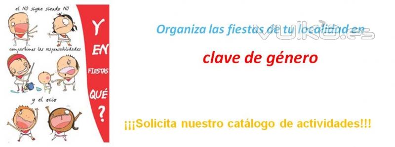 organiza las fiestas de tu localidad en clave de gnero