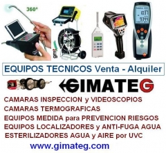 Gimateg venta alquiler termografia , insptrumentos y videoscopios