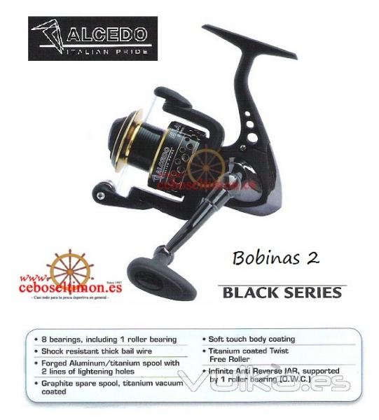 www.ceboseltimon.es  - CARRETE ALCEDO BLACK 7508F - BOBINAS 2