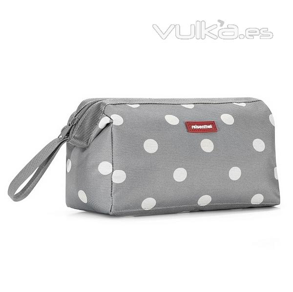 Neceseres. Reisenthel neceser travelcosmetic dots gray en La Llimona home