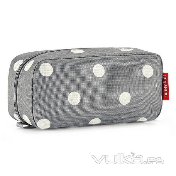 Neceseres. Reisenthel neceser mini dots gray en La Llimona home