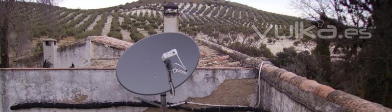 CObertura cien por cien, aqui plena sierra de Jaen