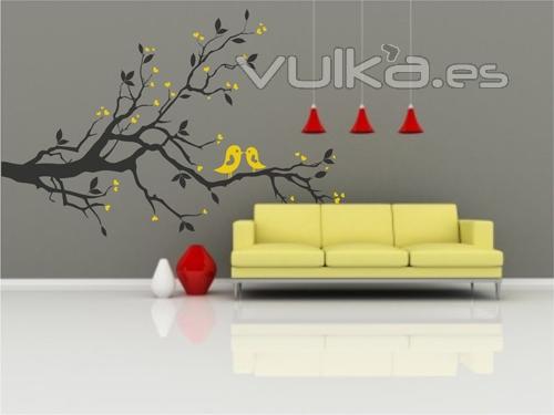 Vinilo decorativo arbol 