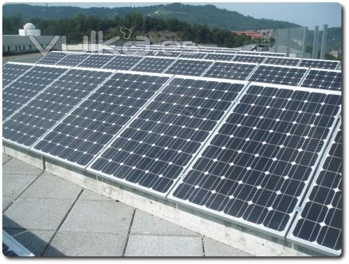 Energa solar fotovoltaica sobre tejado