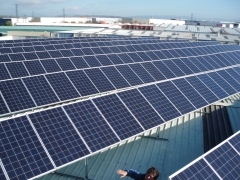 Energia solar industrial