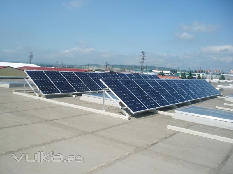 Solar sobre tejado 