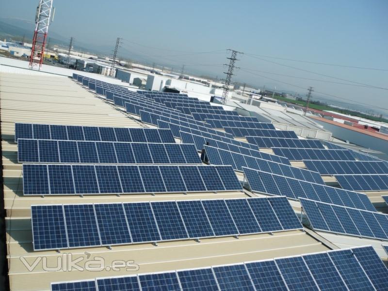 Instalacion solar en nave industrial