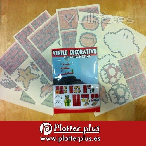 Vinilos de pared decorativos en Plotterplus para dar un toque divertido a tu hogar