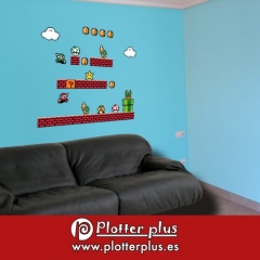 Vinilos de pared decorativos en plotterplus para dar un toque divertido a tu hogar