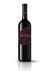 Diseño de packaging para vino Finca Los Frutales de Bodega Joaquín Fernández.