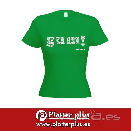 Las chicas son guerreras! Camisetas Poptime exclusivas para chicas en Plotterplus