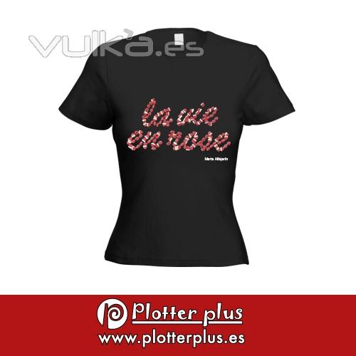 ¡Las chicas son guerreras! Camisetas Poptime exclusivas para chicas en Plotterplus