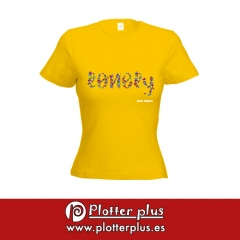 ¡las chicas son guerreras! camisetas poptime exclusivas para chicas en plotterplus