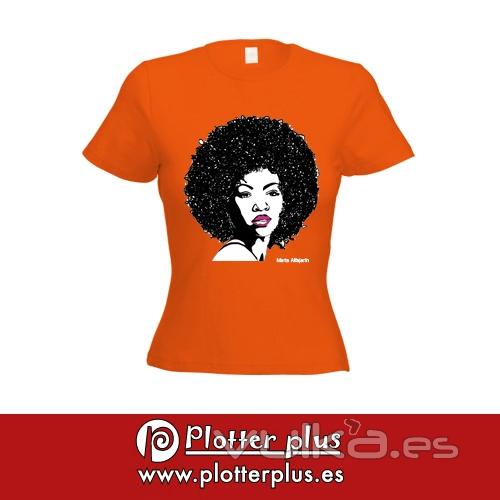 Las chicas son guerreras! Camisetas Poptime exclusivas para chicas en Plotterplus