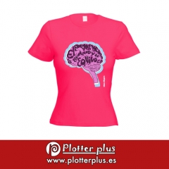 ¡las chicas son guerreras! camisetas poptime exclusivas para chicas en plotterplus