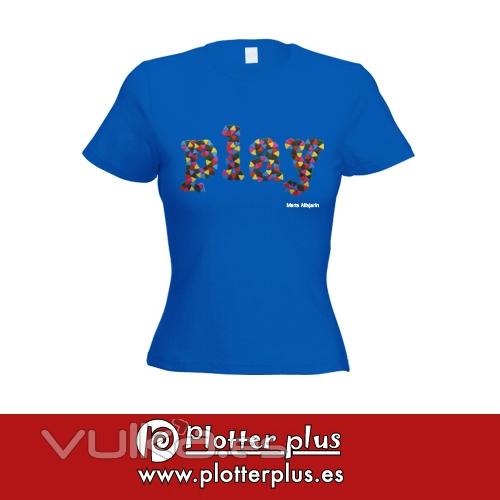 ¡Las chicas son guerreras! Camisetas Poptime exclusivas para chicas en Plotterplus