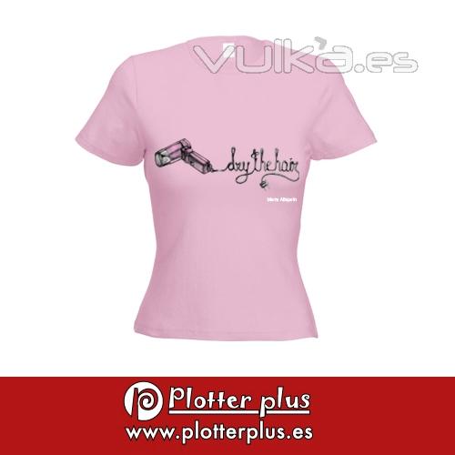 ¡Las chicas son guerreras! Camisetas Poptime exclusivas para chicas en Plotterplus