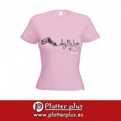 ¡las chicas son guerreras! camisetas poptime exclusivas para chicas en plotterplus