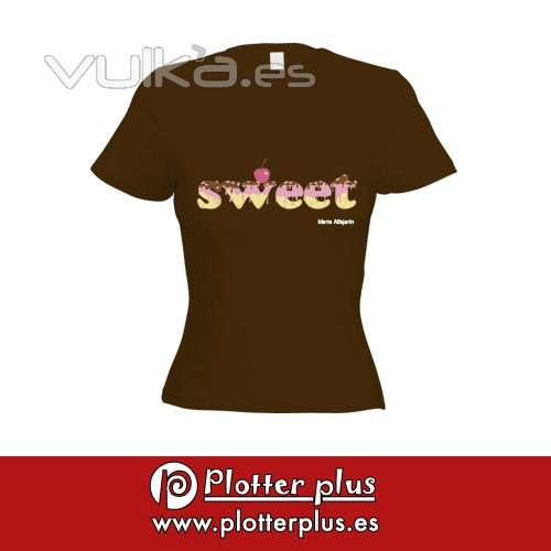 Las chicas son guerreras! Camisetas Poptime exclusivas para chicas en Plotterplus