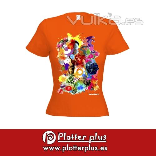 Las chicas son guerreras! Camisetas Poptime exclusivas para chicas en Plotterplus