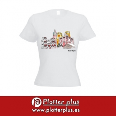 ¡las chicas son guerreras! camisetas poptime exclusivas para chicas en plotterplus