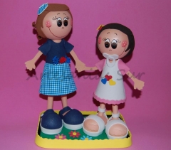 Fofuchas ninas personalizadas