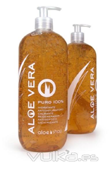 GEL PURO DE ALOE VERA Ayuda a calmar la piel tras la depilacin, quemaduras,picores, manchas...