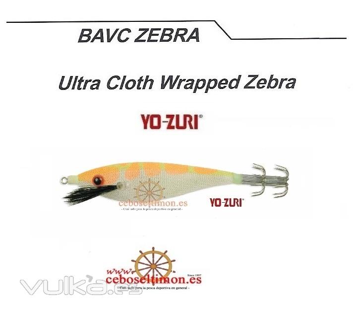 www.ceboseltimon.es - Seuelo Yo Zury Ultra Cloth Wrapped Zebra 75mm - EL