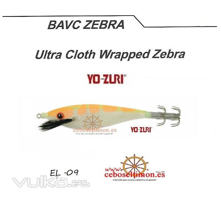 www.ceboseltimon.es - Seuelo Yo Zury Ultra Cloth Wrapped Zebra 75mm - EL