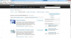 Pagina de linkedin de ibai sistemas