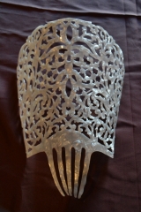 Teja para mantilla elaborada en nácar