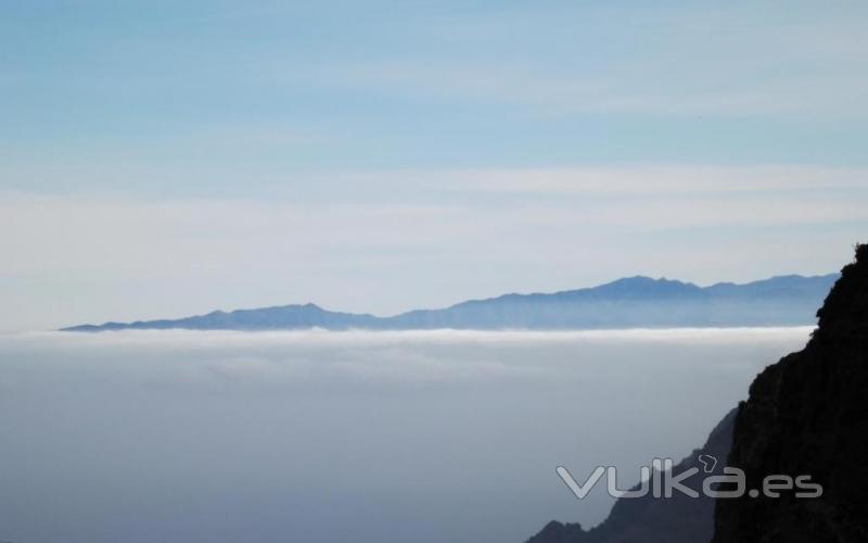 Panorámica de la Isla de Tenerife desde el restaurante La Vista