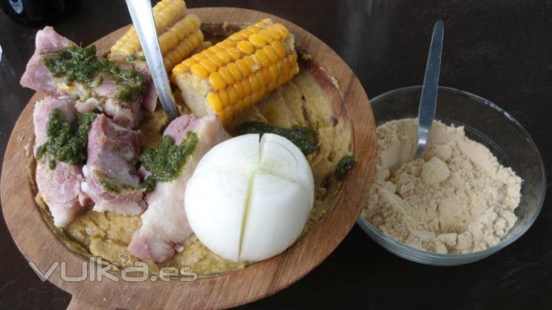 Potaje de berros, Restaurante La Vista, La Gomera