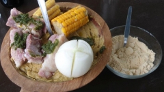 Potaje de berros, restaurante la vista, la gomera