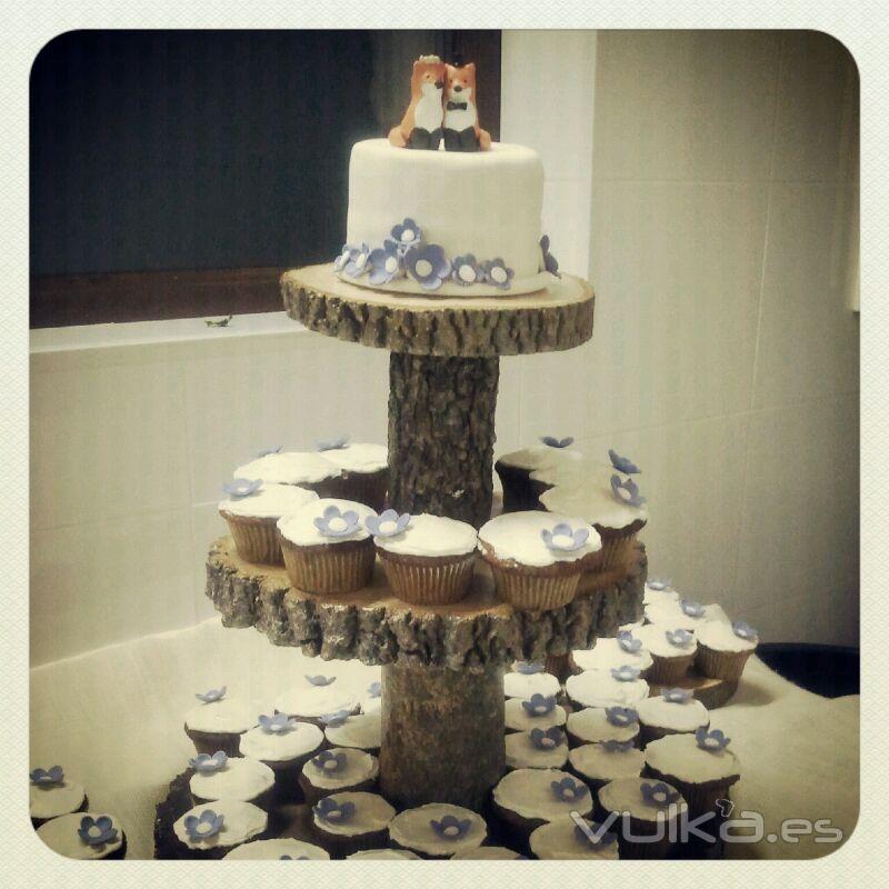 Cupcake Tower elaborado por TheCakeProject en Madrid