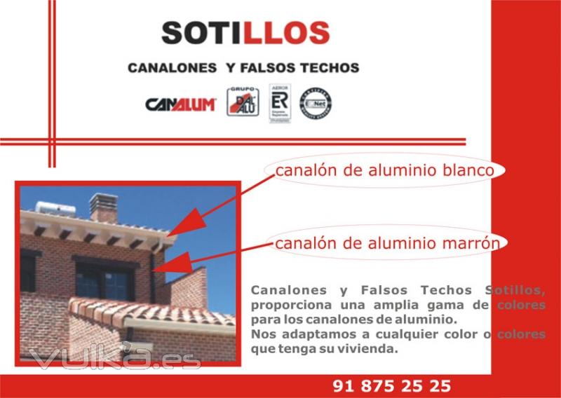 Instalacin de Canaln de Aluminio diferentes colores