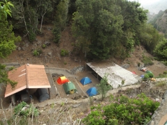 Camping la vista, la gomera