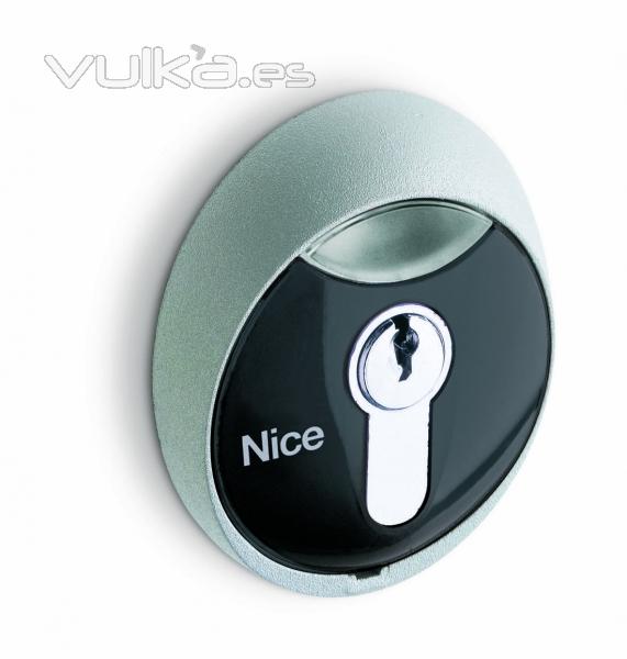 Sistema de acceso Nice con llave