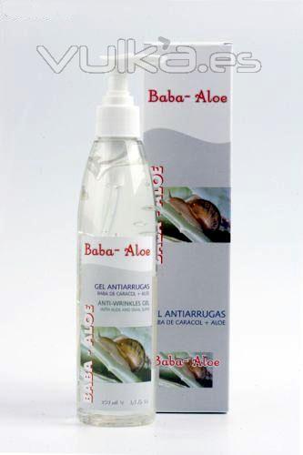 Gel antiarrugas formulado con Baba de Caracol