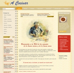 Gestores de contenido para recetas de cocina