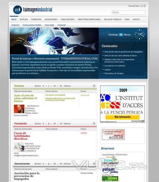 Diseo y programacin para directorios empresariales y bolsas de trabajo