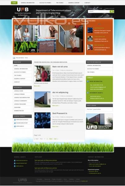 Diseño web para Universidad Autónoma de Barcelona (UAB)