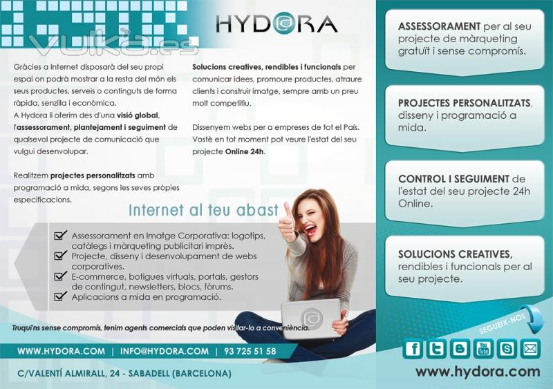 Internet a su alcance con HYDORA.COM