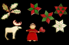 Galletas de navidadideales para postres y meriendas 2-3 e